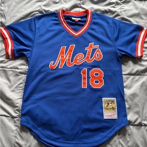 Men’s Mitchell & Ness Mets Jersey Darryl Strawberry size small